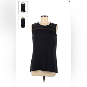 Classiques Antier black silk blouse.